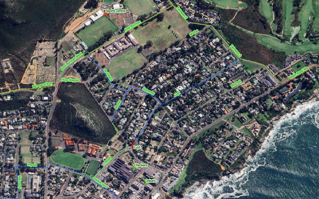Mountain biking in Hermanus